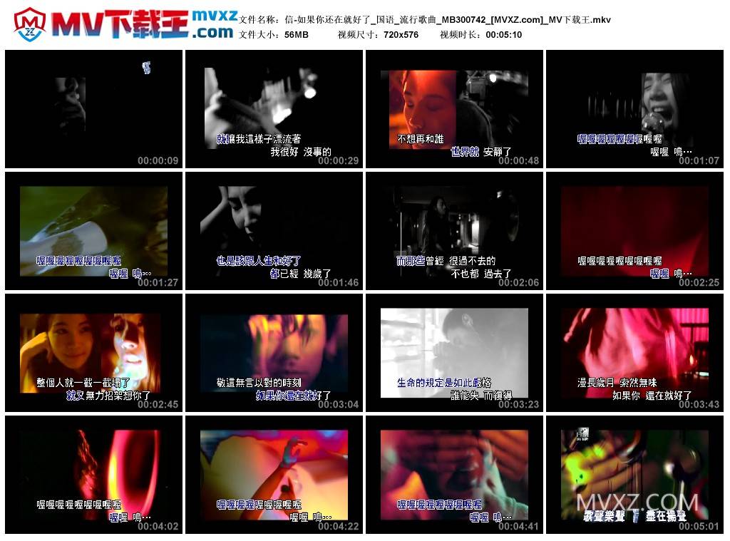 信-如果你还在就好了_国语_流行歌曲_MB300742